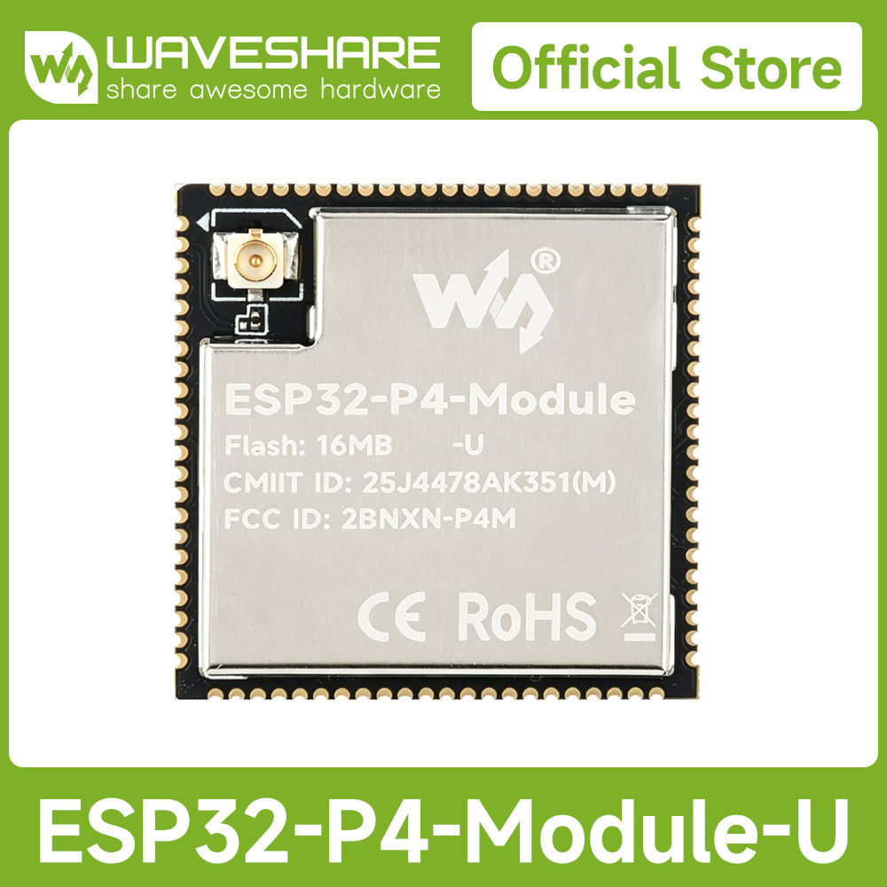 Esp32 Wifi Bluetooth Module - Waveshare ESP32-P4-Module Core Board, Supports 2.4GHz