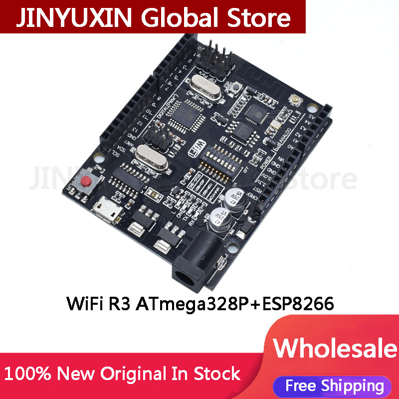 1PCs UNO R3 + WiFi ATmega328P+ - Esp8266 Nodemcu review and price