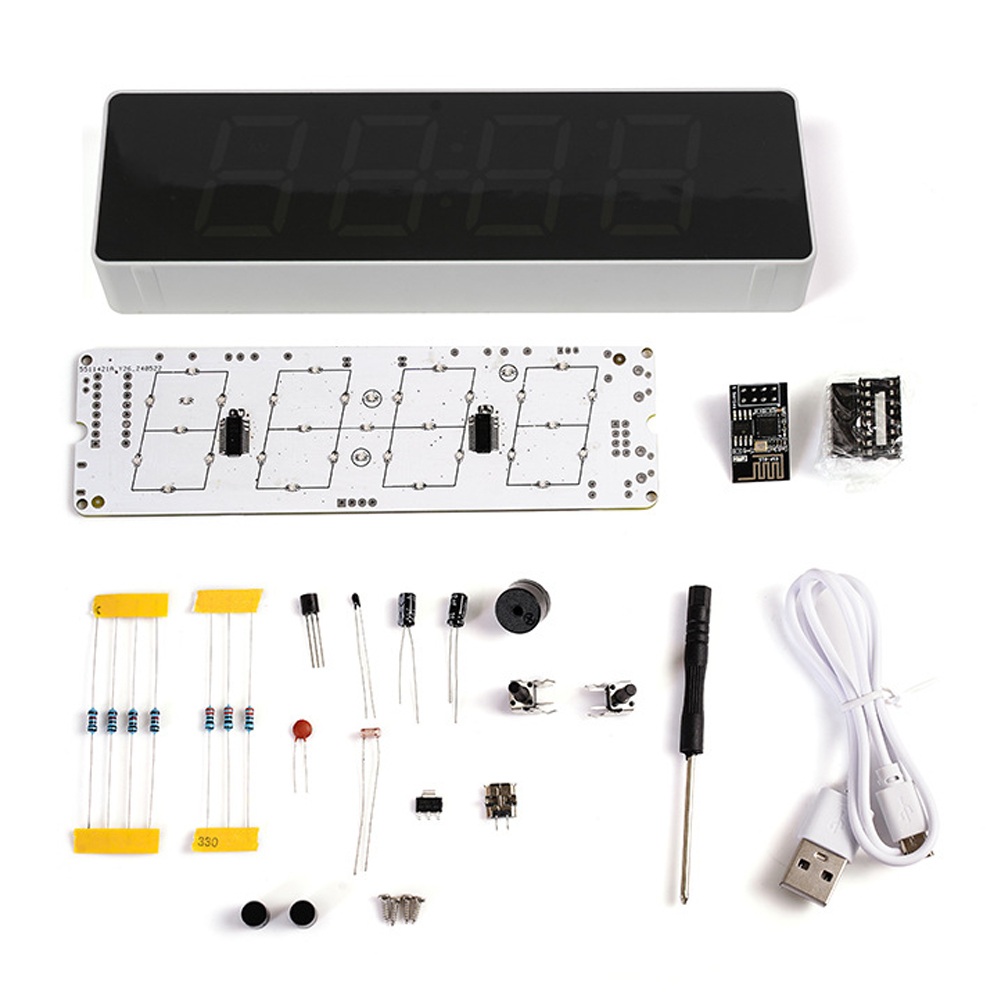 ESP8266 IoT Colorful WiFi Cloc - Esp8266 review and price