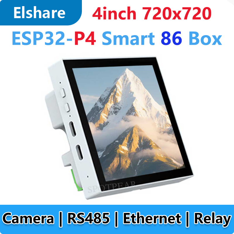 ESP32-P4 Smart 86 TV Box Devel - Esp32 P4 review and price