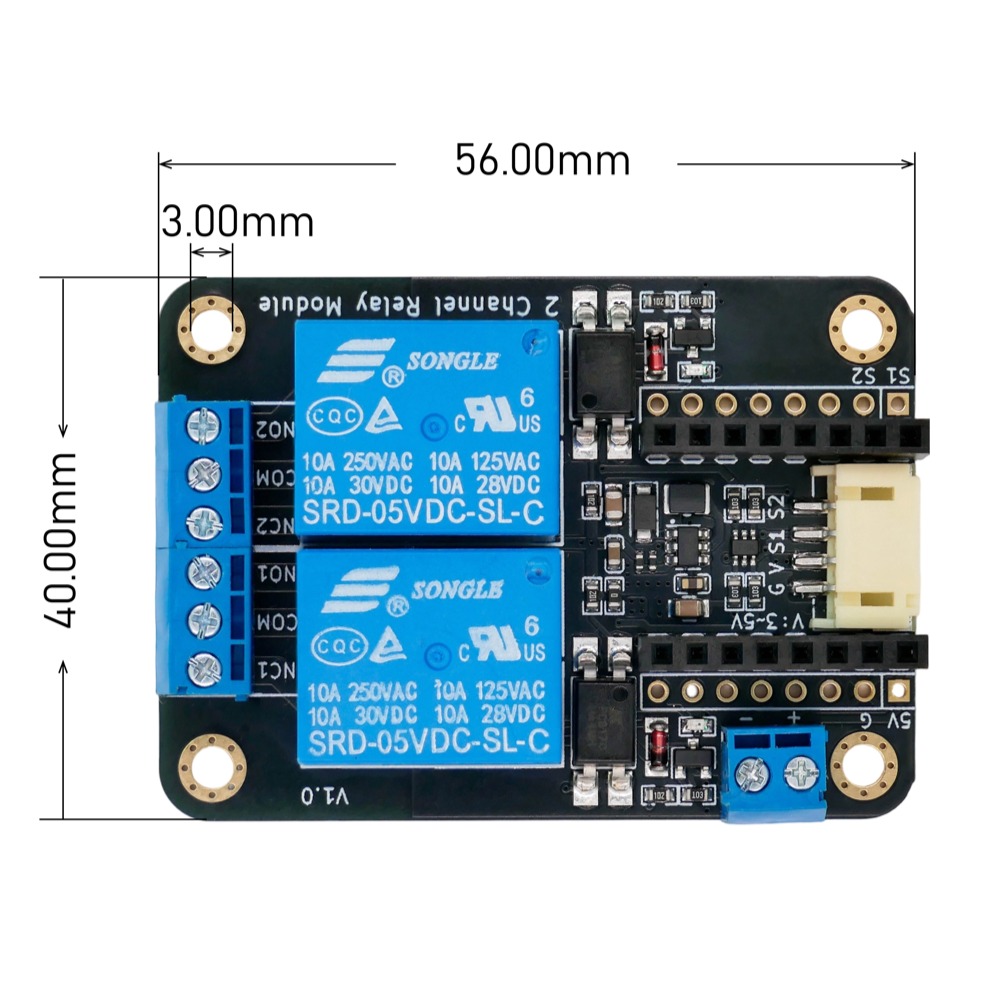 2CH Relay Module Input5V Activ - Espressif Esp32 review and price