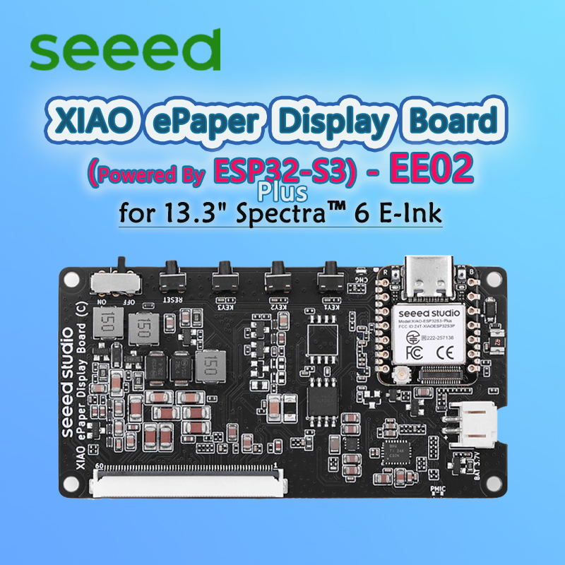 Seeed XIAO E-Paper Display Boa - Esp32 S3 review and price