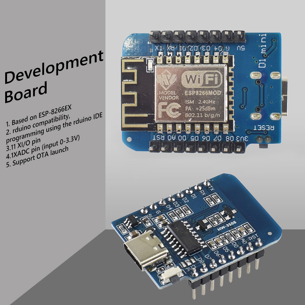 1-10pcs Type-C D1 Mini NodeMcu - Esp8266 Nodemcu review and price