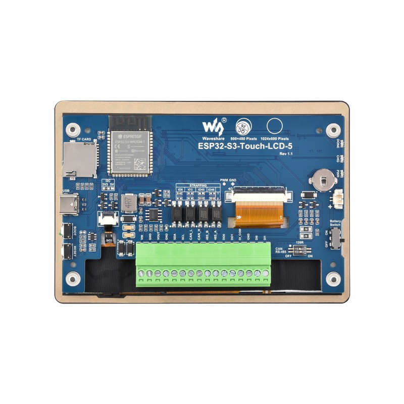 Waveshare ESP32-S3-Touch-LCD-5 - Esp32 S3 review and price