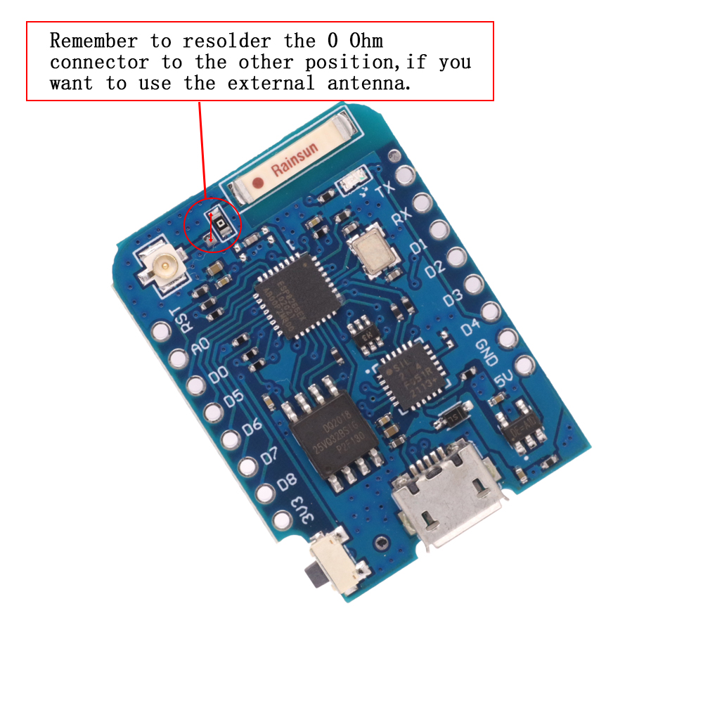WeMos D1 Mini Pro V3.0 NodeMcu - Esp8266 Nodemcu review and price