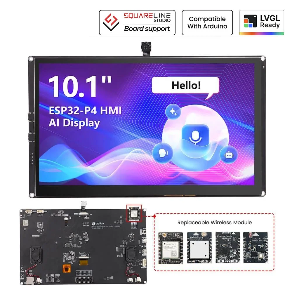 Elecrow CrowPanel Advanced 10. - Esp32 P4 review and price