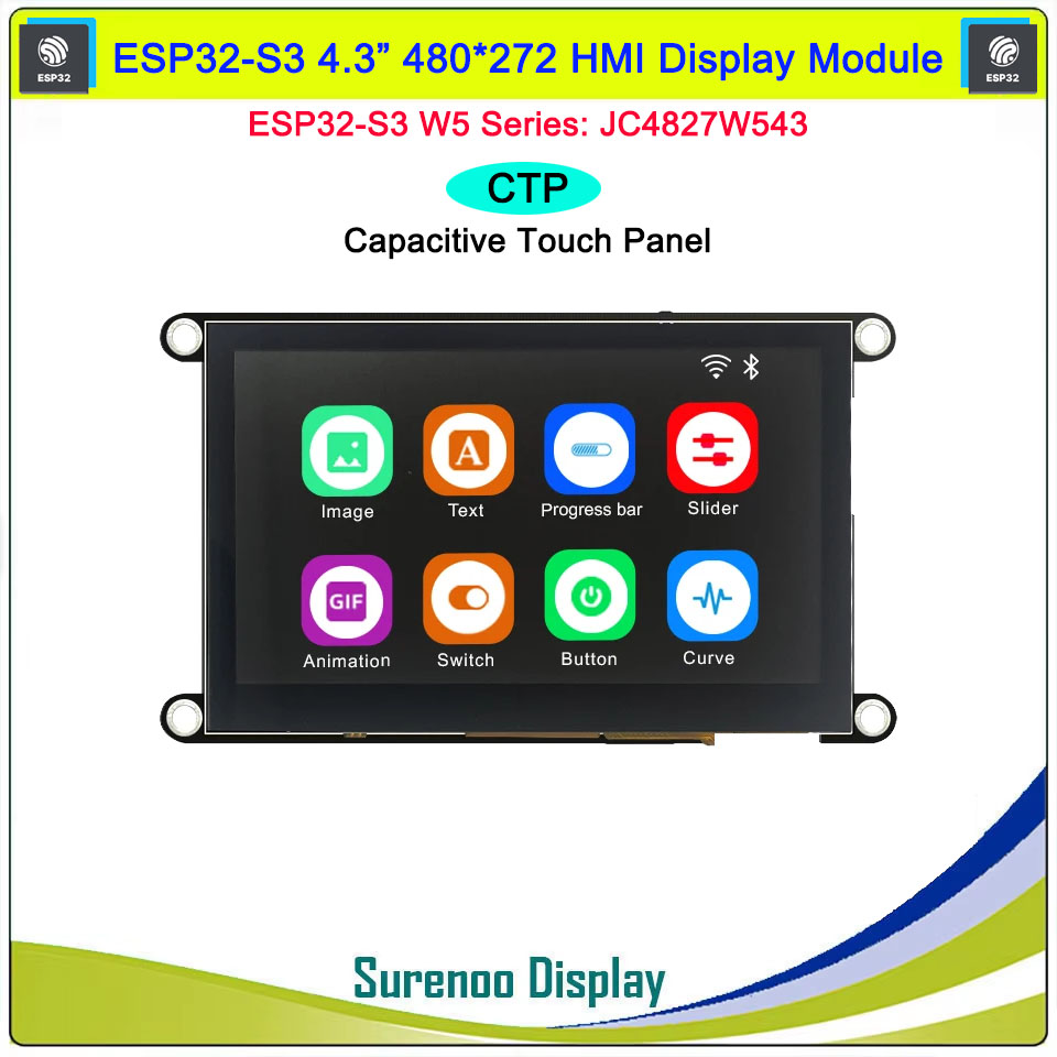 Guition HMI W5 ESP32-S3-N4R8 J - Esp32 P4 review and price