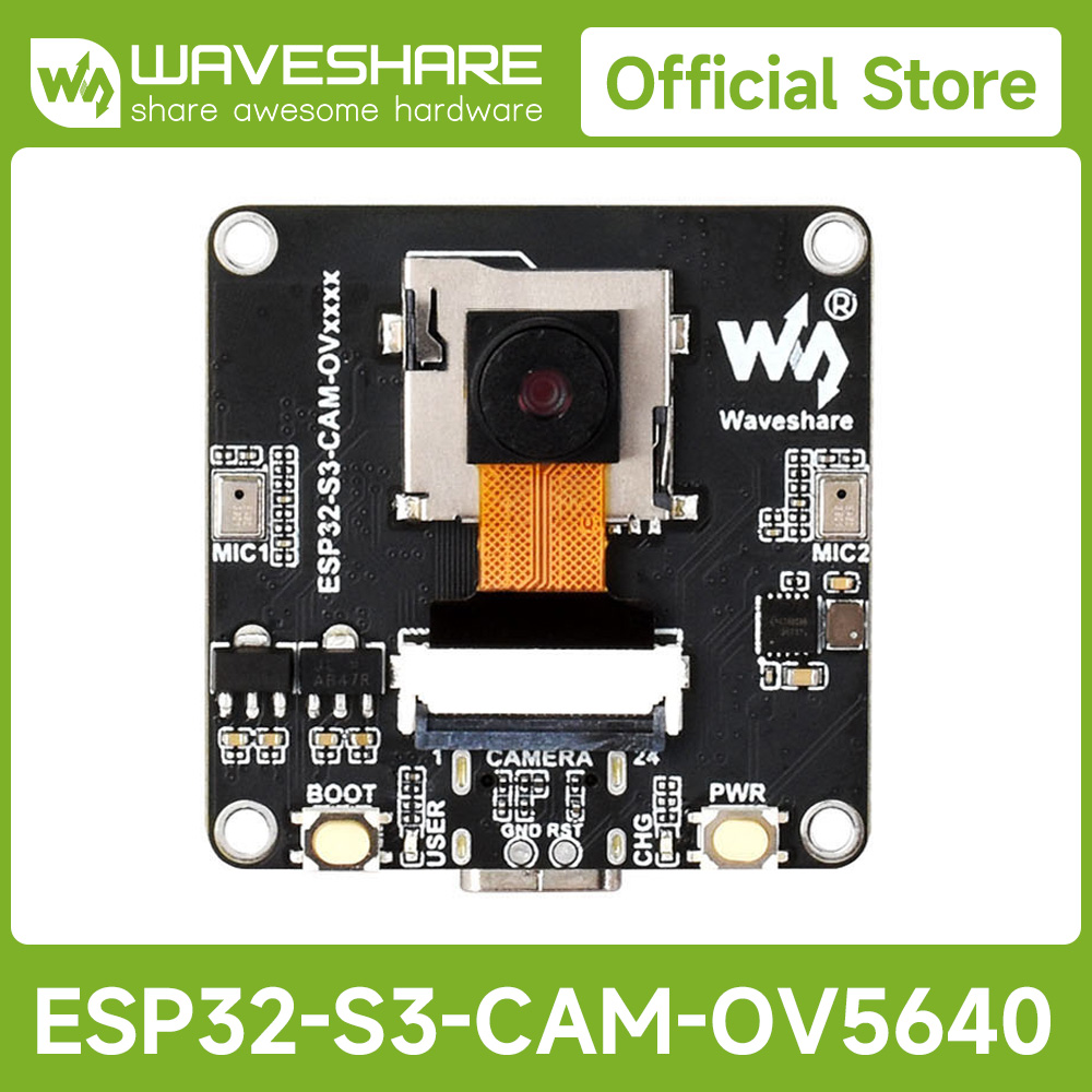 Waveshare ESP32-S3 AIoT Camera - Esp32 Development Board review and price