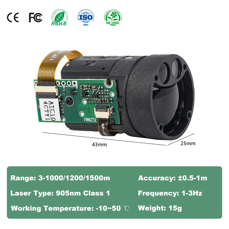 TC25 UART Laser Rangefinder Mo - Esp32 Uart Module review and price