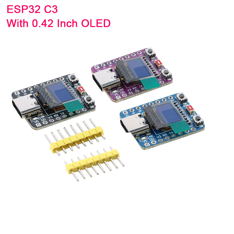 ESP32-C3 0.42-inch Screen OLED - Esp32 C3 review and price