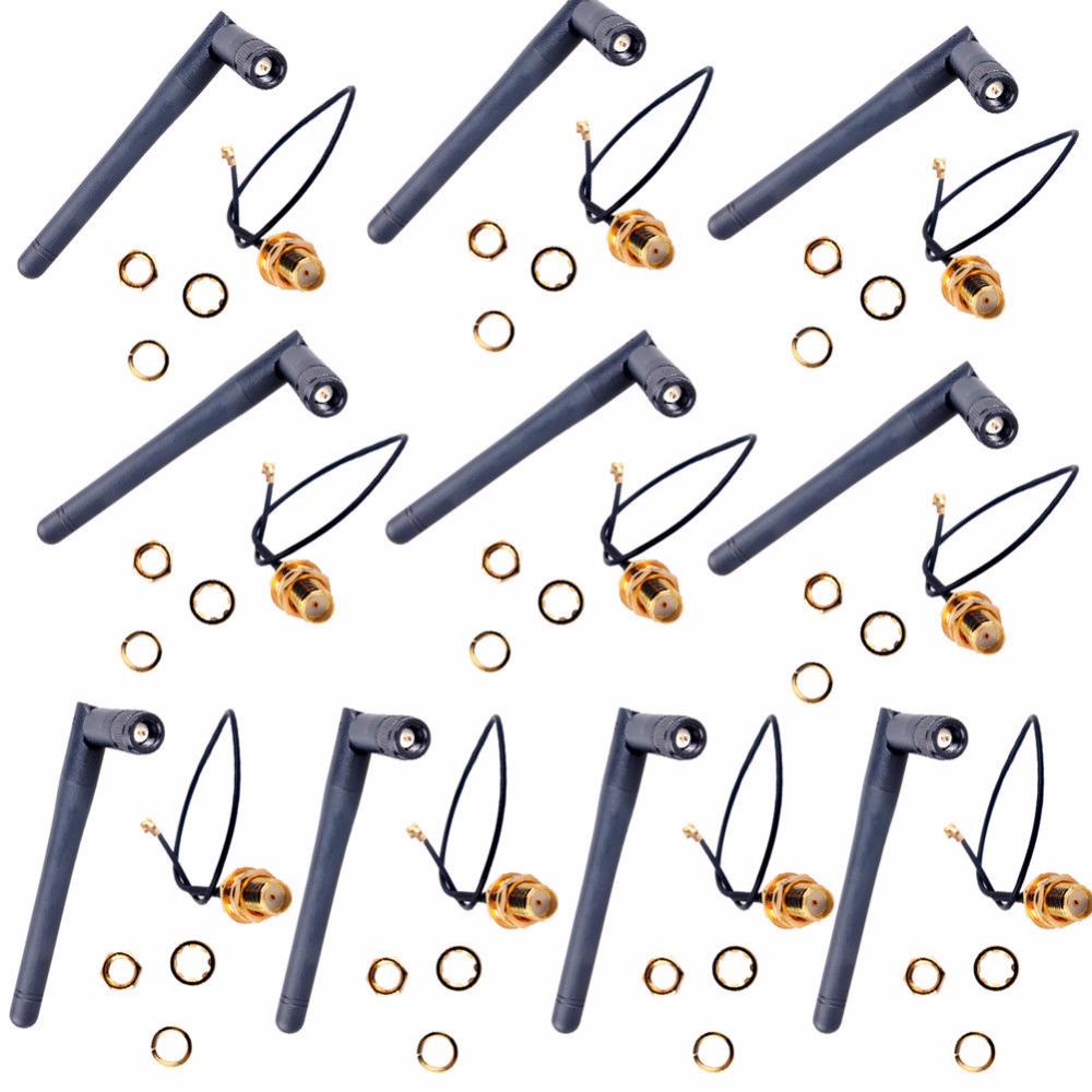 10pcs 2.4GHz 3DBI Wifi Antenna - Esp8266 review and price