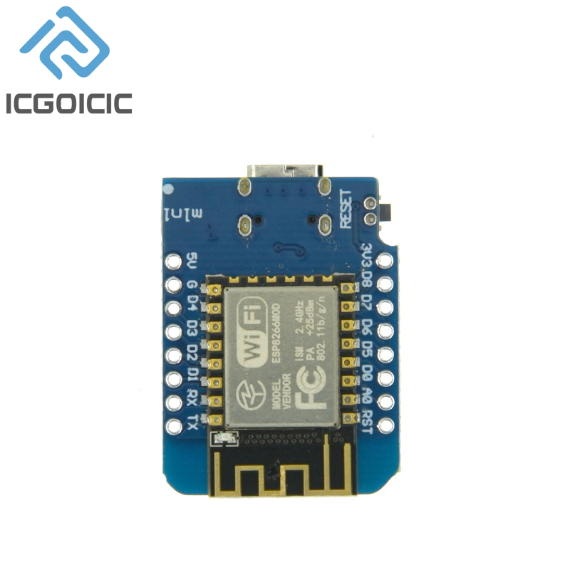 D1 Mini-Mini NodeMcu 4M Bytes  - Esp8266 Nodemcu review and price
