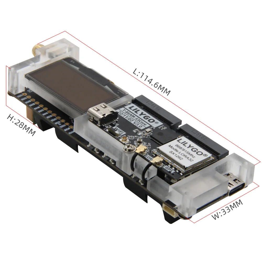 LILYGO SoftRF T-BeamSUPREME ES - Esp32 S3 review and price