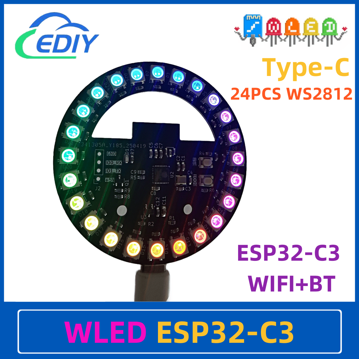 WLED ESP32-C3 Development Boar - Esp32 C3 review and price