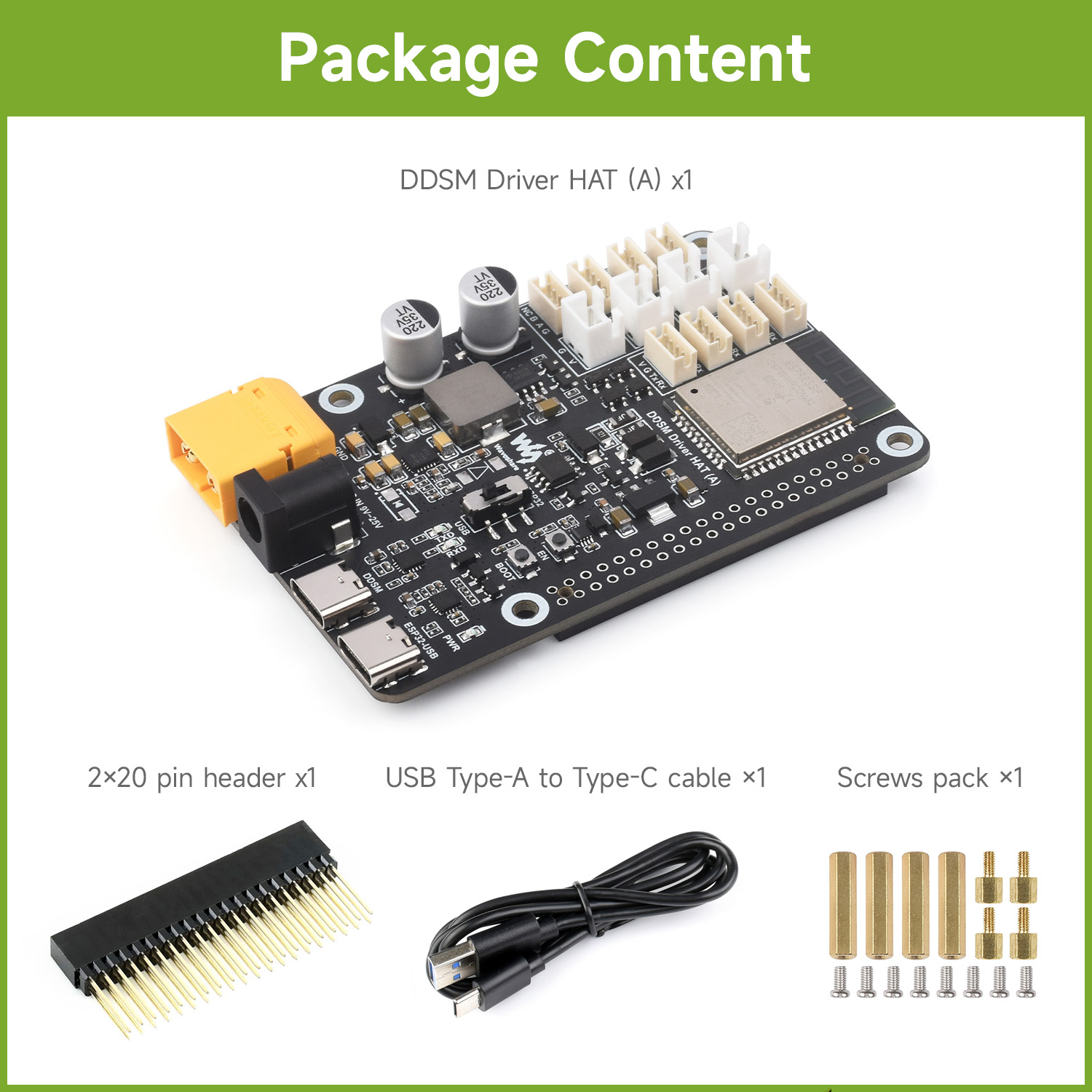 Waveshare Direct Drive Servo M - Esp32 Uart Module review and price